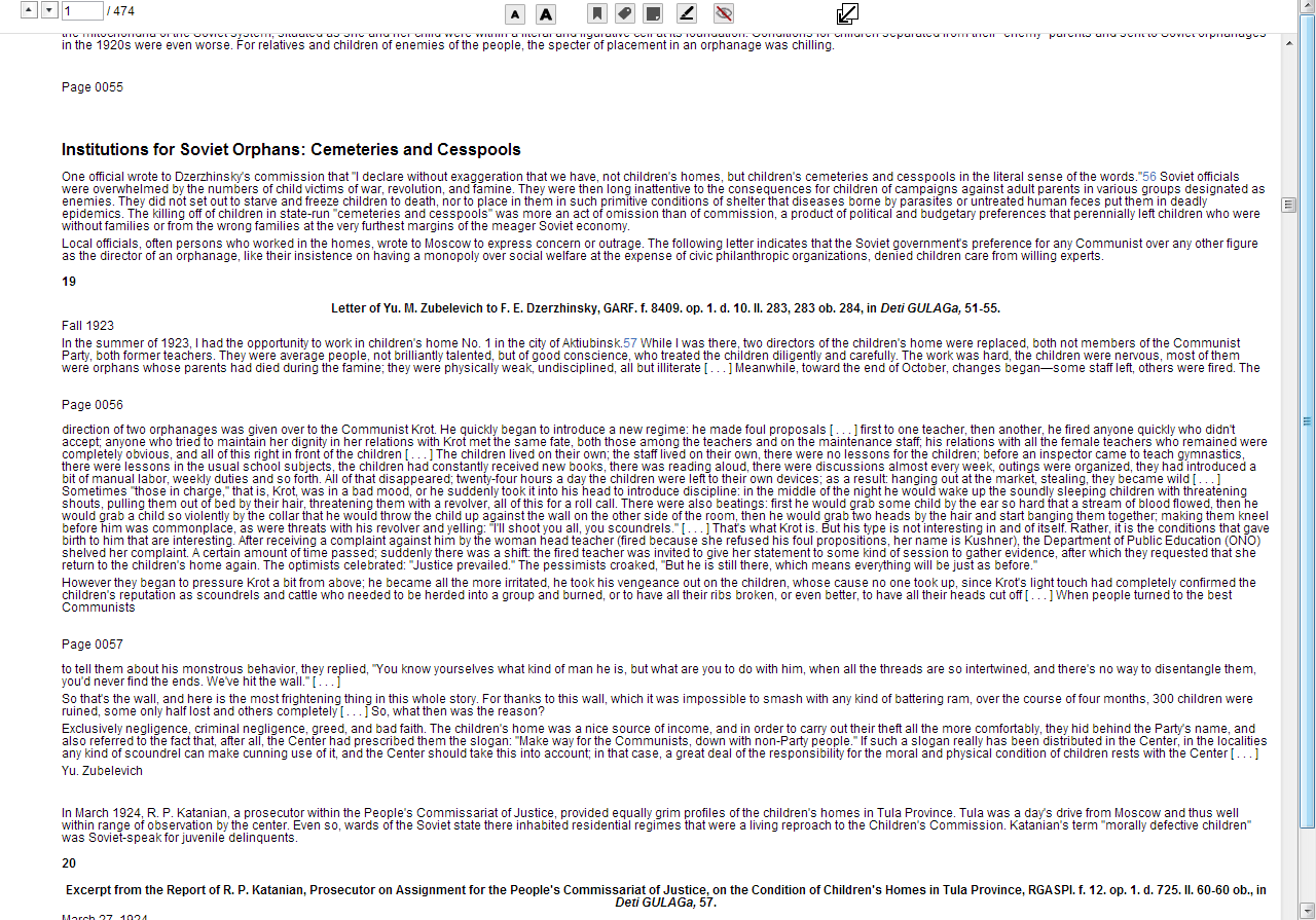 Full Screen Text